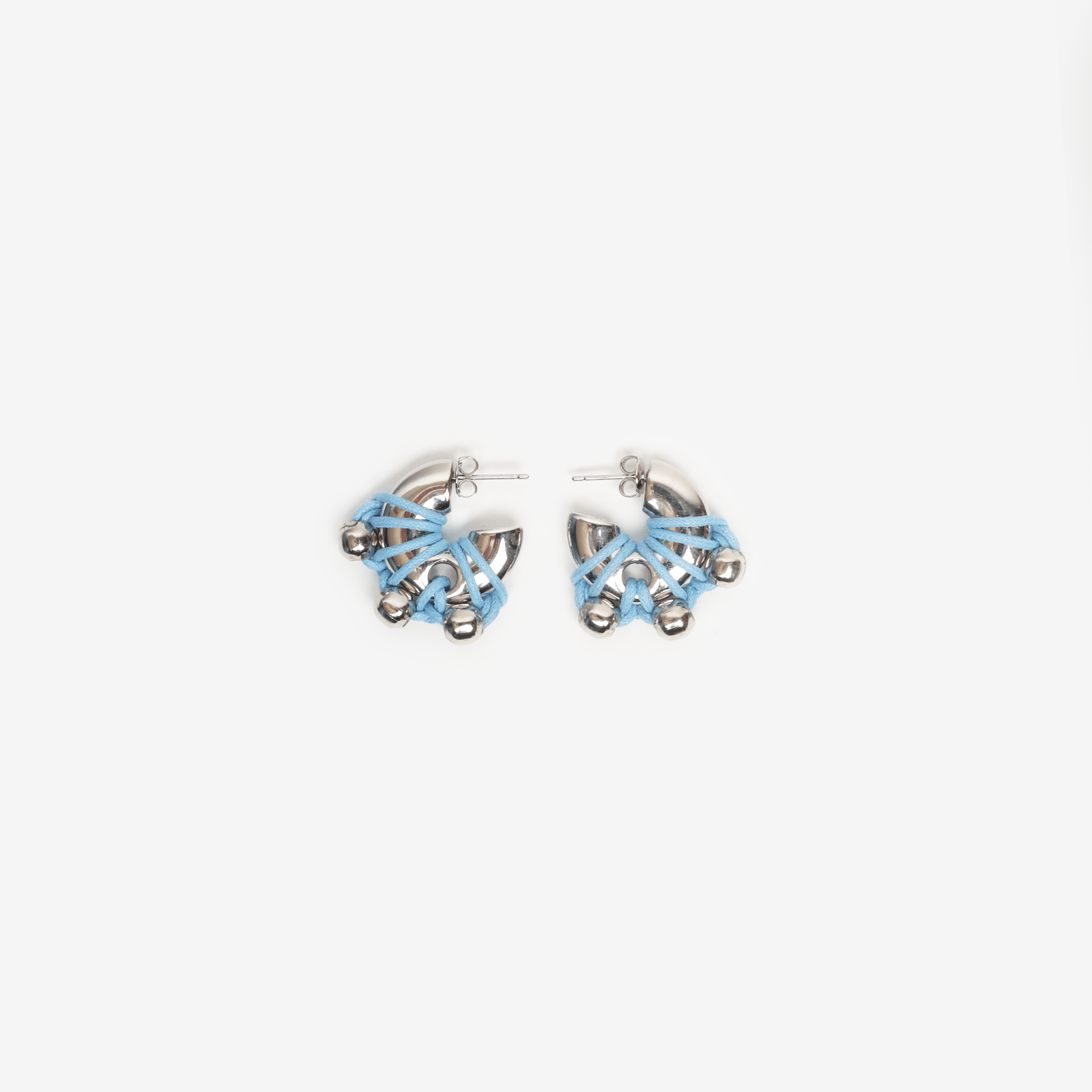 KITESY MARTIN STUDIOEarringEARRINGS LA PLUTON TRESSEE SILVERED/SKY