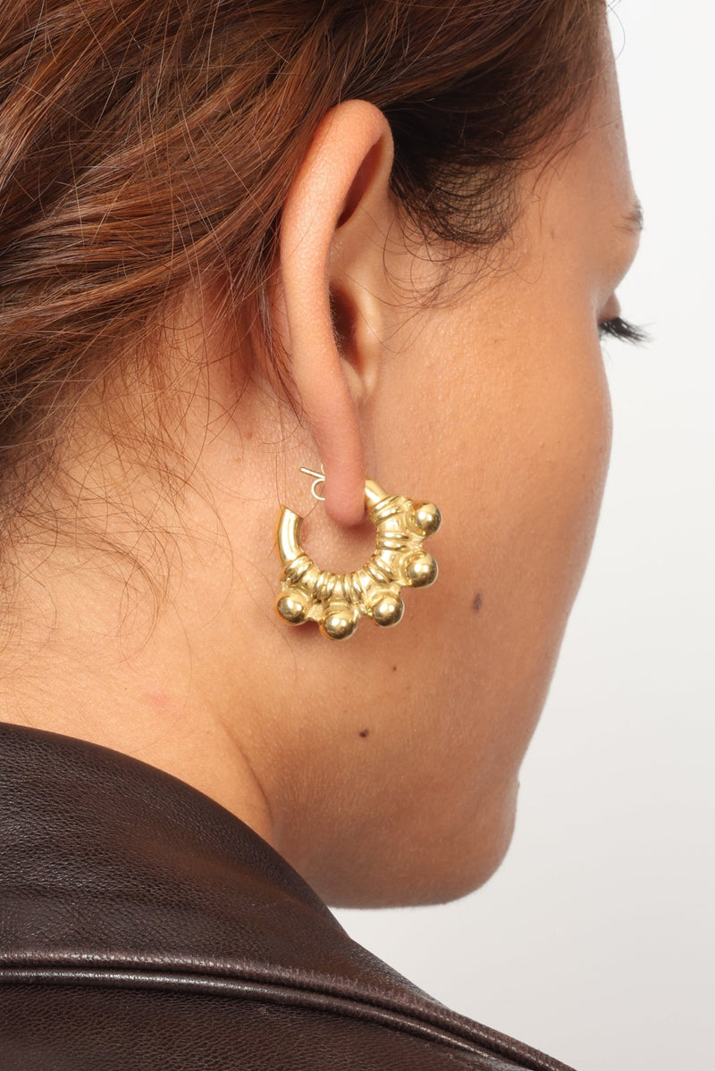 EARRINGS LA JUJU GOLDEN