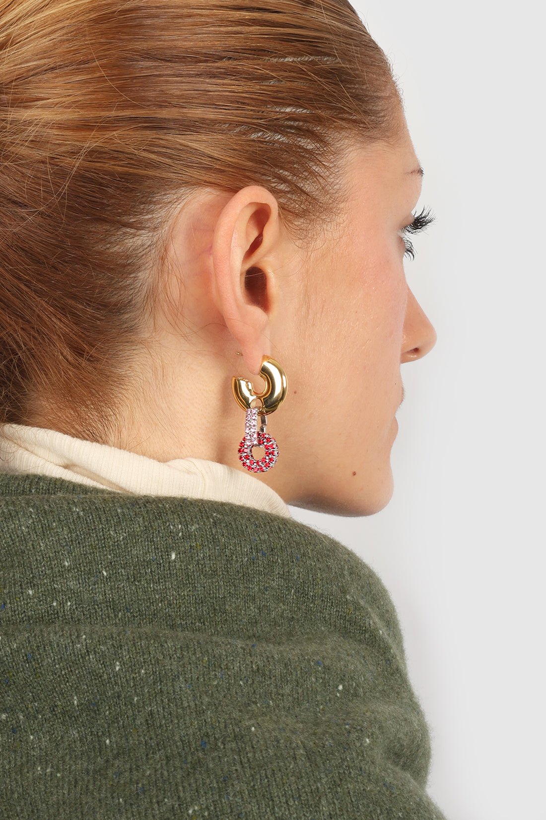 KITESY MARTIN STUDIOEarringEARRINGS LA FOUQUETS GOLDEN/STRASS