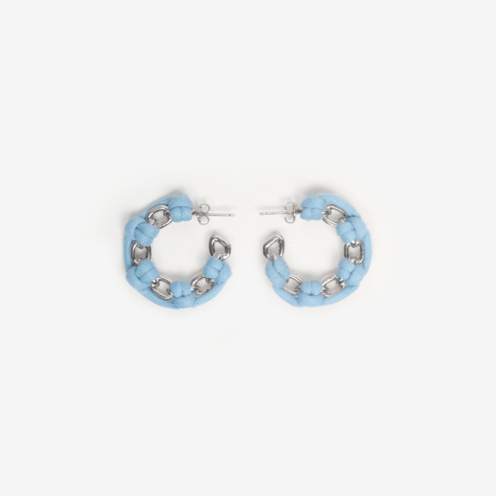 KITESY MARTIN STUDIOEarringEARRINGS LA COCO SILVERED/BLUE