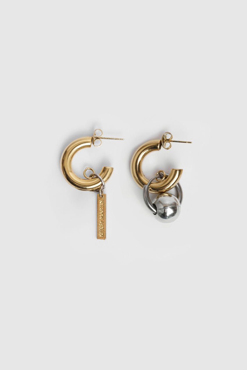 KITESY MARTIN STUDIOEarringEARRINGS LA PLUTON GOLDEN/SILVERED