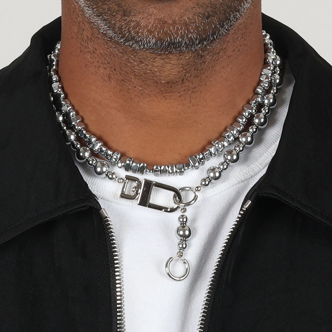 NECKLACE LE TIAVO SILVERED