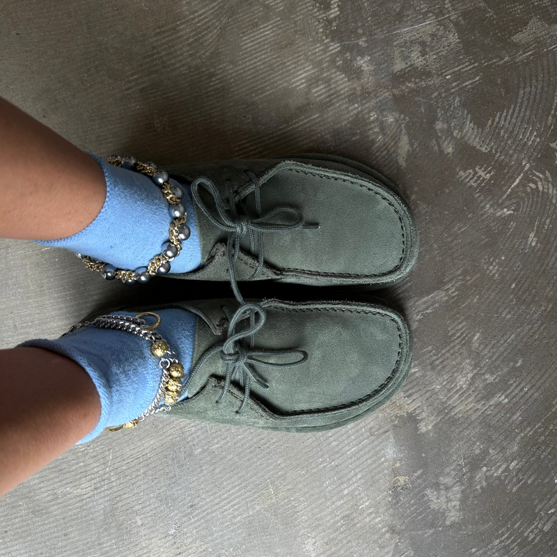 BRACELET DE CHEVILLE LE PLUTON DORÉ/ARGENTÉ - image secondaire