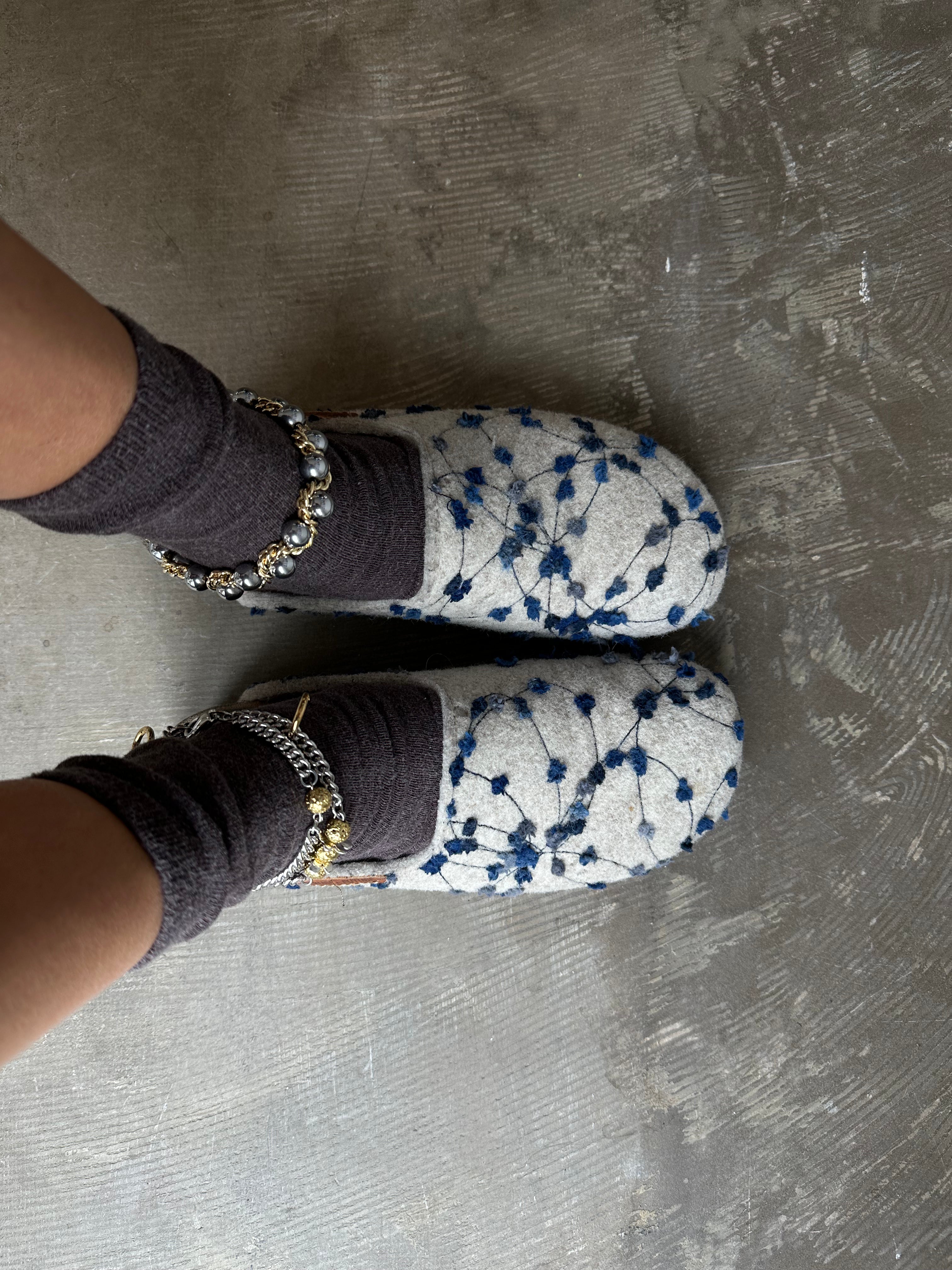 ANKLET LE PLUTON GOLDEN/SILVERED