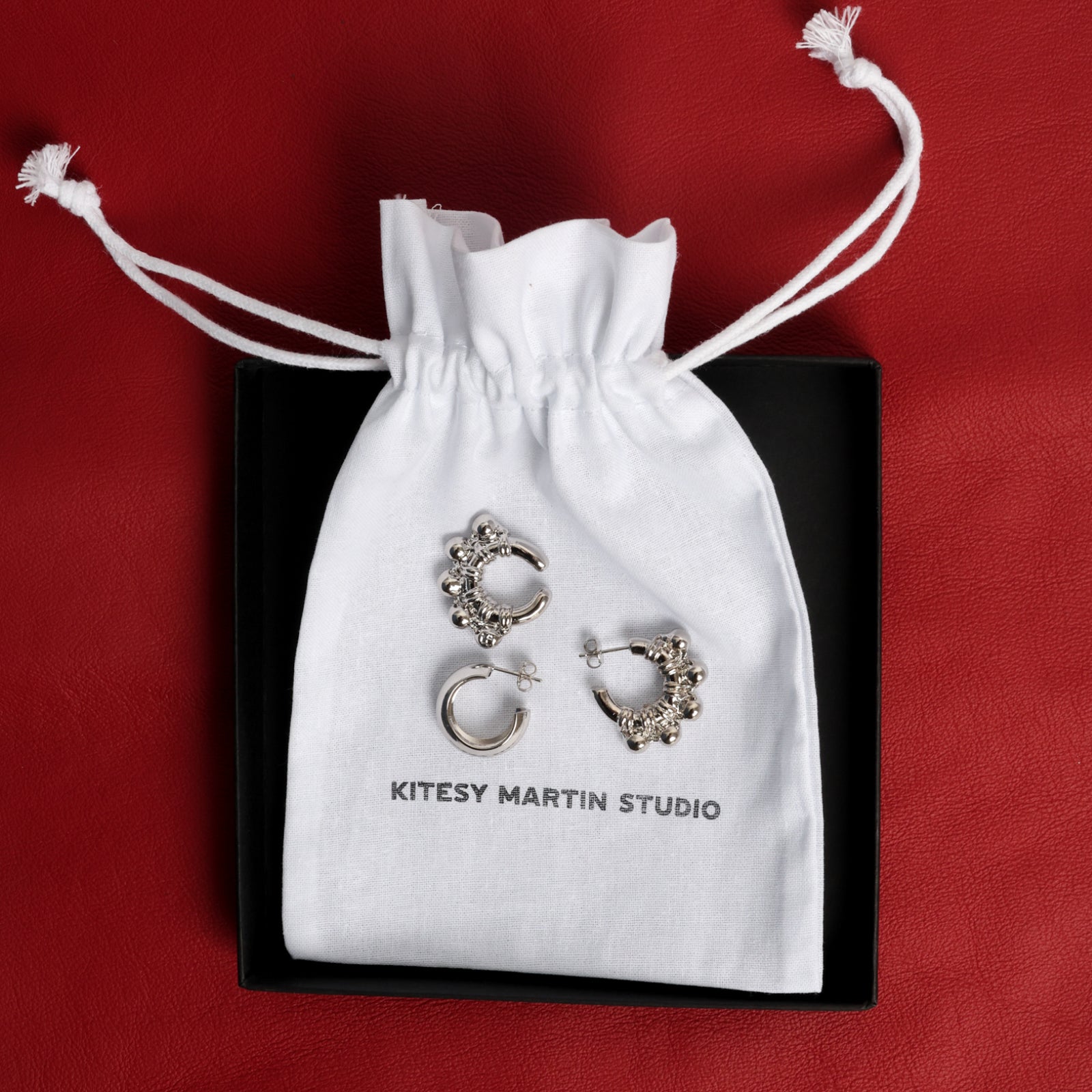 KITESY MARTIN STUDIOEarringLE JUJU SET SILVERED