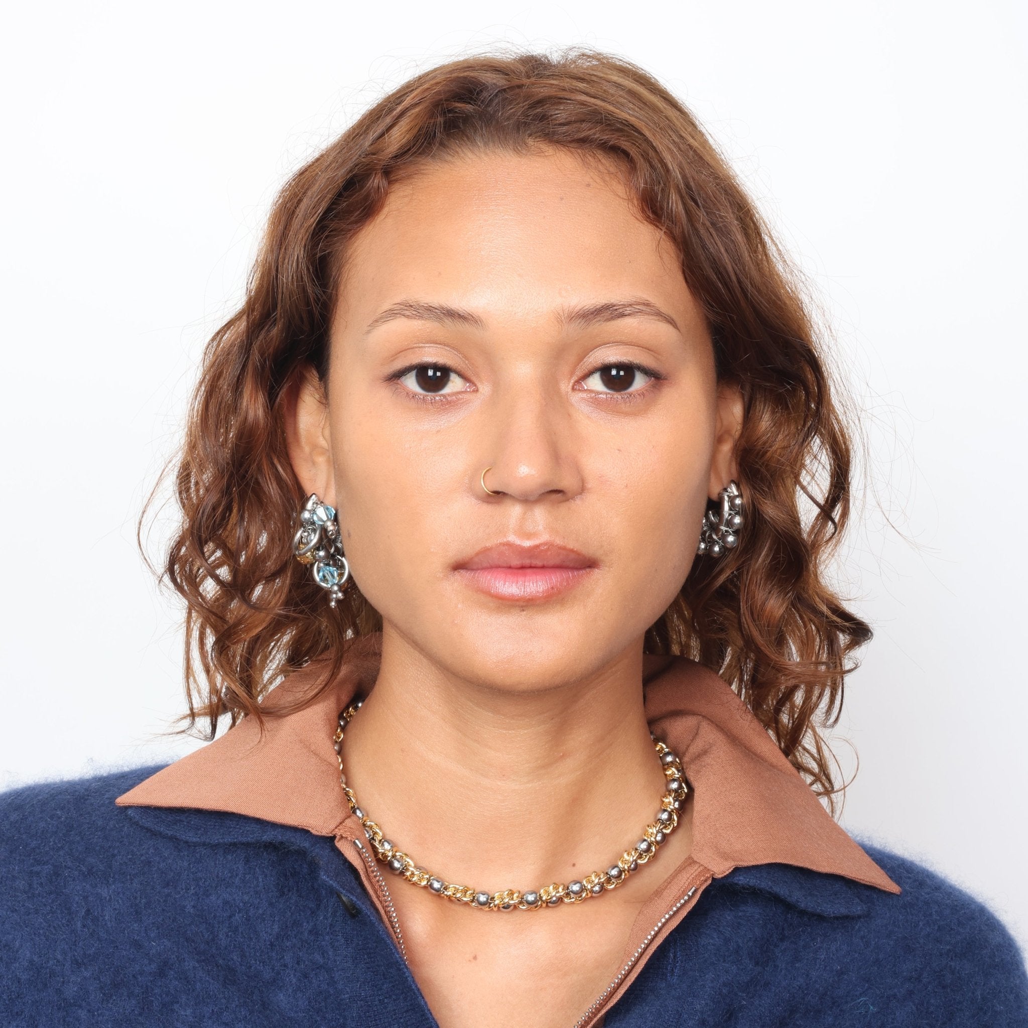 KITESY MARTIN STUDIONecklaceNECKLACE LE BÉBÉ SERPENT GOLDEN/SILVERED