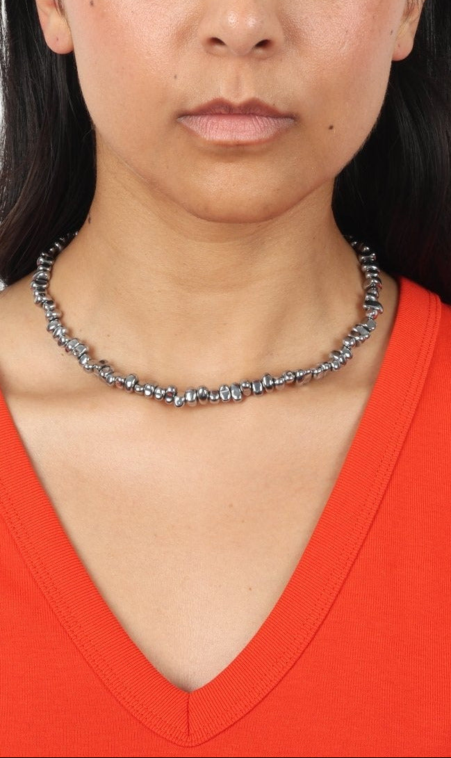 KITESY MARTIN STUDIONecklaceNECKLACE LE LAYO SILVERED