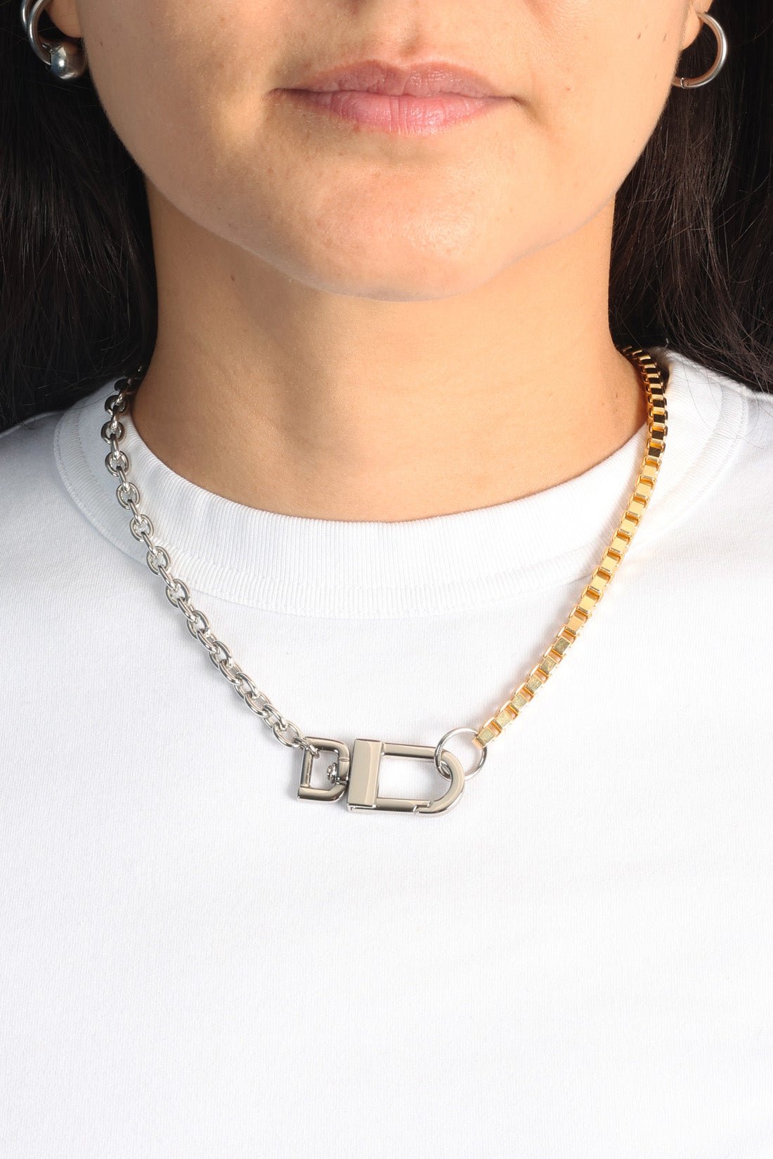 NECKLACE LE BESSET GOLDEN/SILVERED