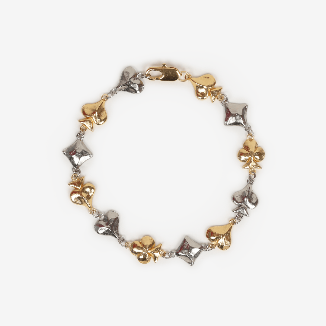 KITESY MARTIN STUDIONecklaceNECKLACE LE CASINO GOLDEN/SILVERED