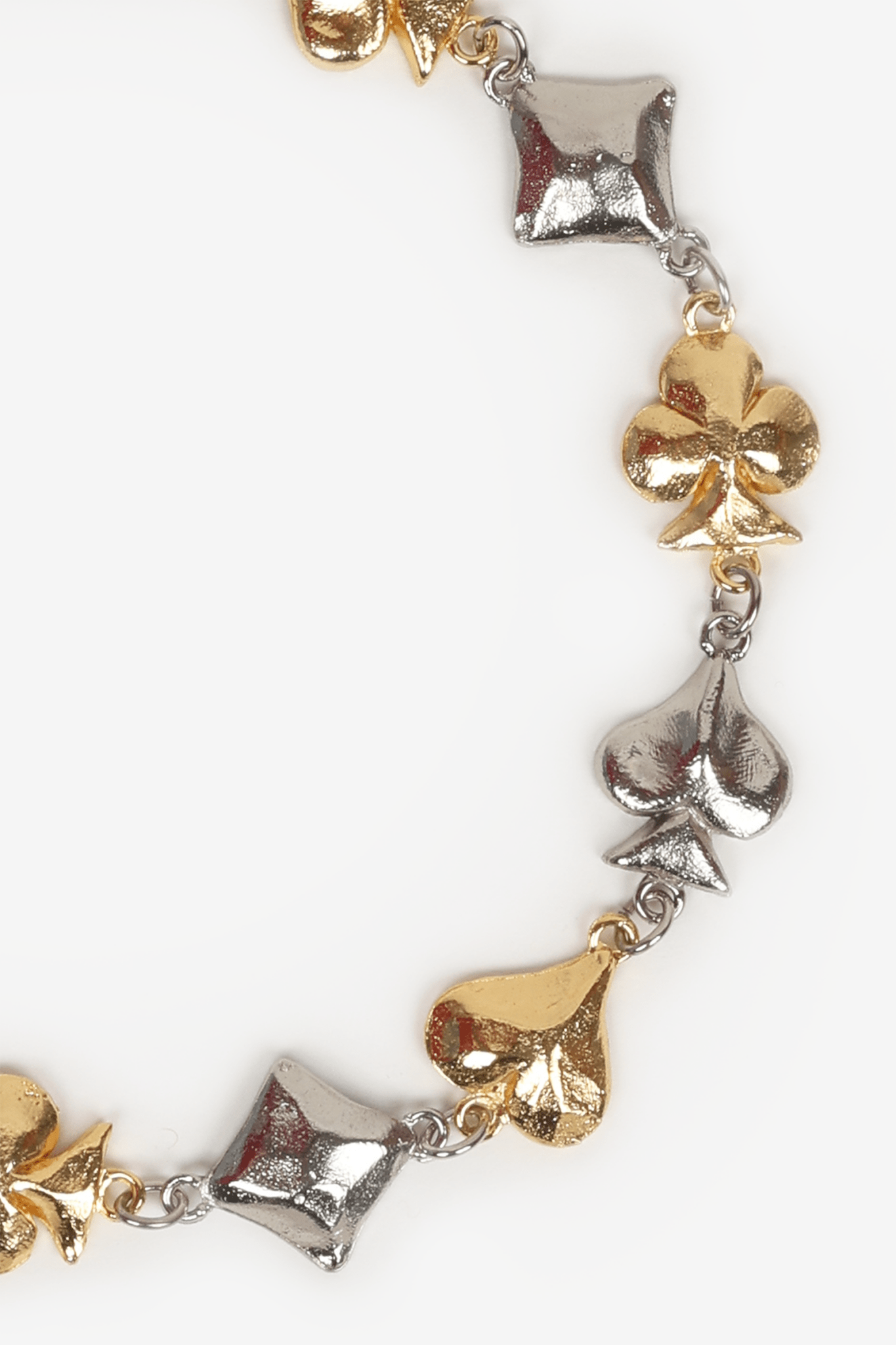 KITESY MARTIN STUDIONecklaceNECKLACE LE CASINO GOLDEN/SILVERED