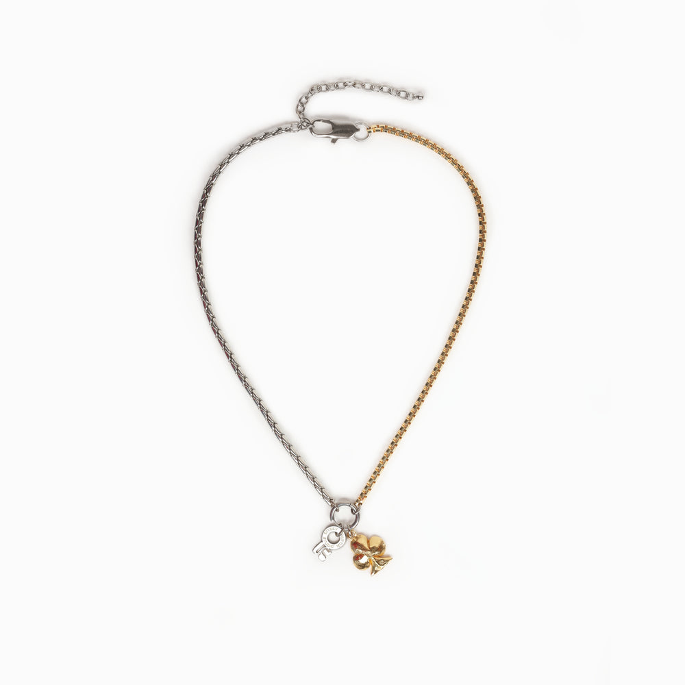 COLLIER LE CHANCE DORÉ/ARGENTÉ