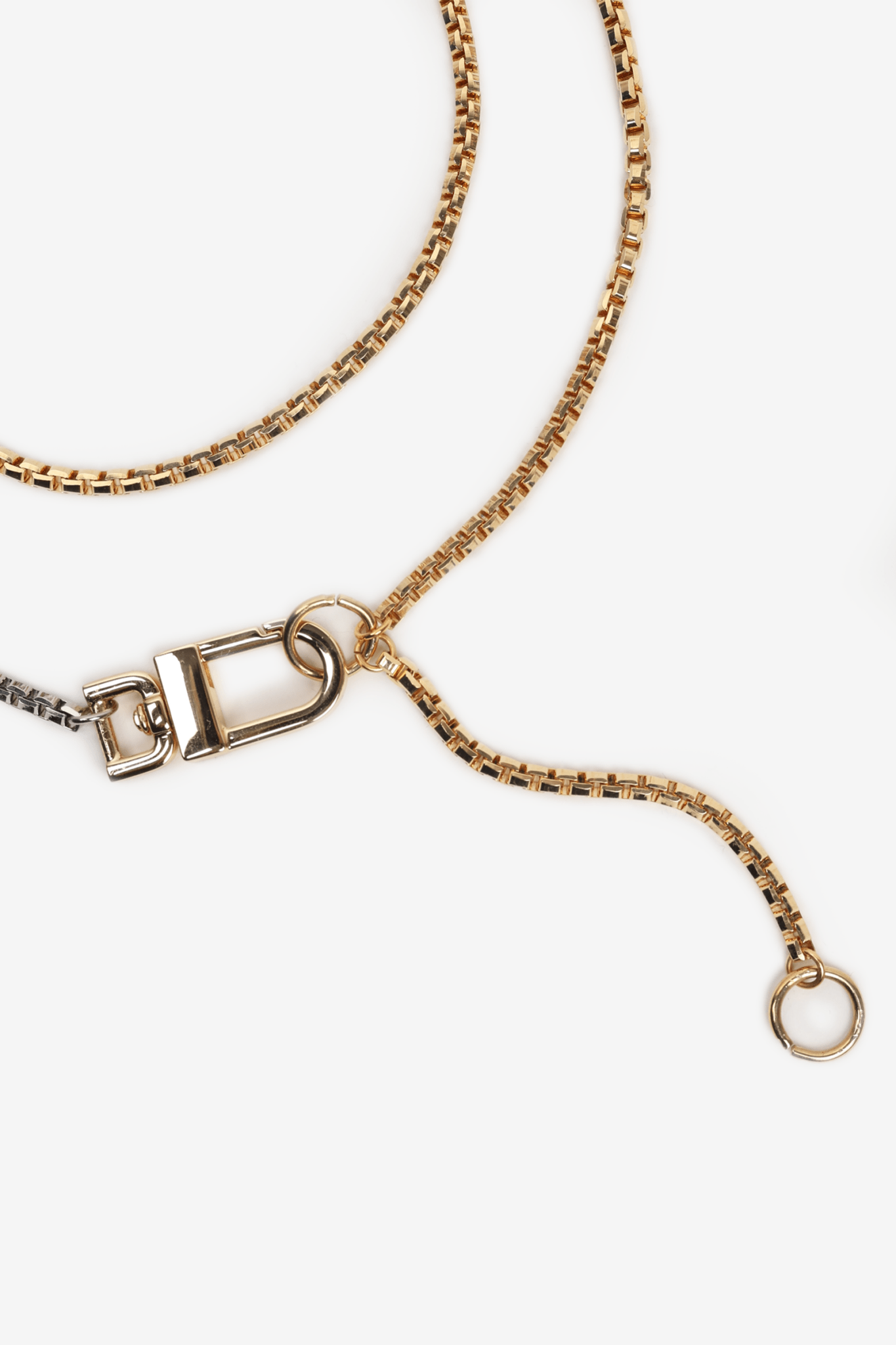 KITESY MARTIN STUDIONecklaceNECKLACE LE DOUBLE GOLDEN/SILVERED