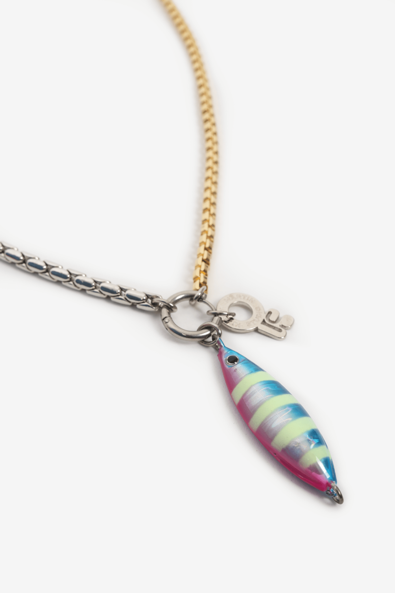 KITESY MARTIN STUDIONecklaceNECKLACE LE LEURRE GOLDEN/SILVERED