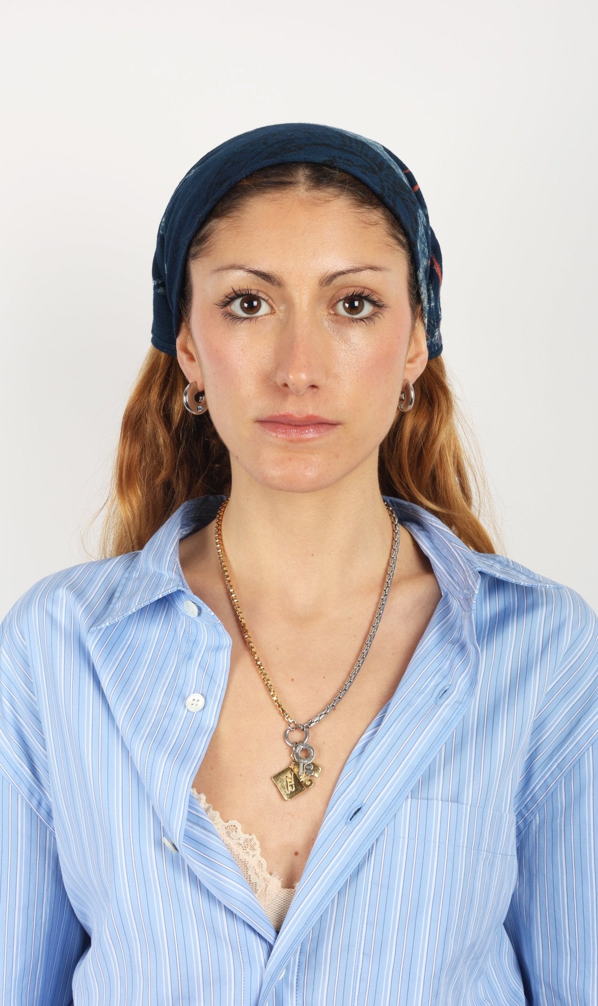KITESY MARTIN STUDIONecklaceNECKLACE LE LIGHTER GOLDEN/SILVERED
