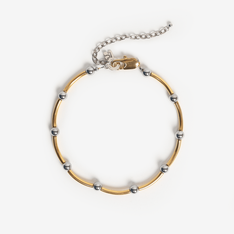 NECKLACE LE MACARONI GOLDEN