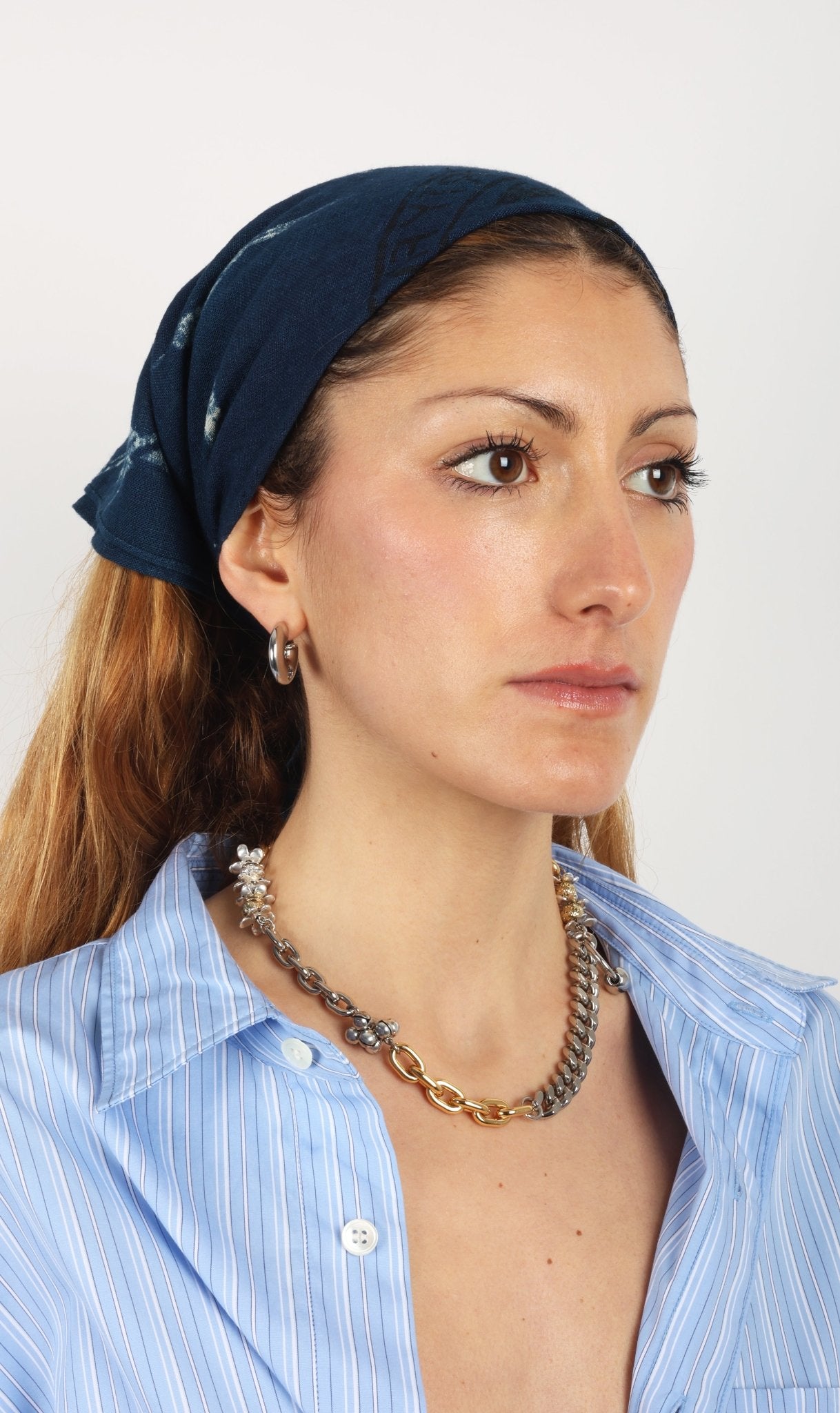 KITESY MARTIN STUDIONecklaceNECKLACE LE PLUTON GOLDEN/SILVERED