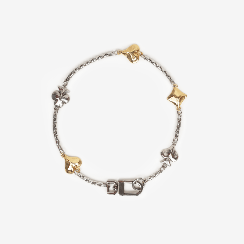 NECKLACE LE TAROT GOLDEN/SILVERED