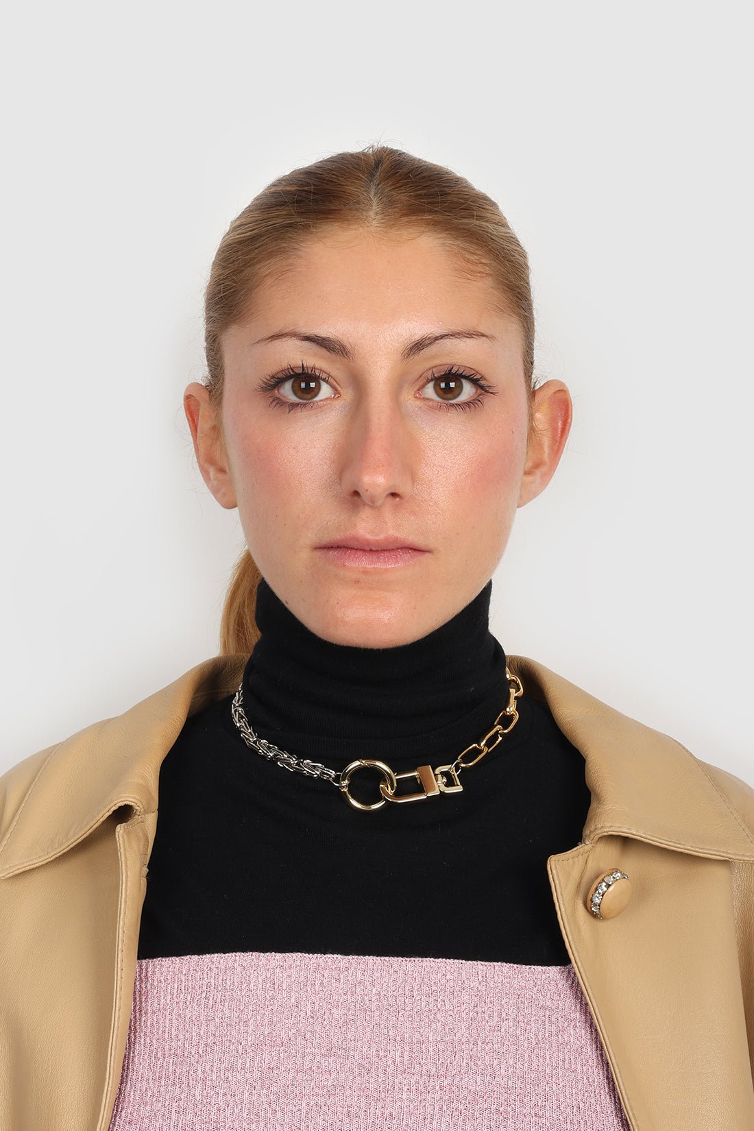 KITESY MARTIN STUDIONecklaceNECKLACE LE JOHANNA GOLDEN/SILVERED