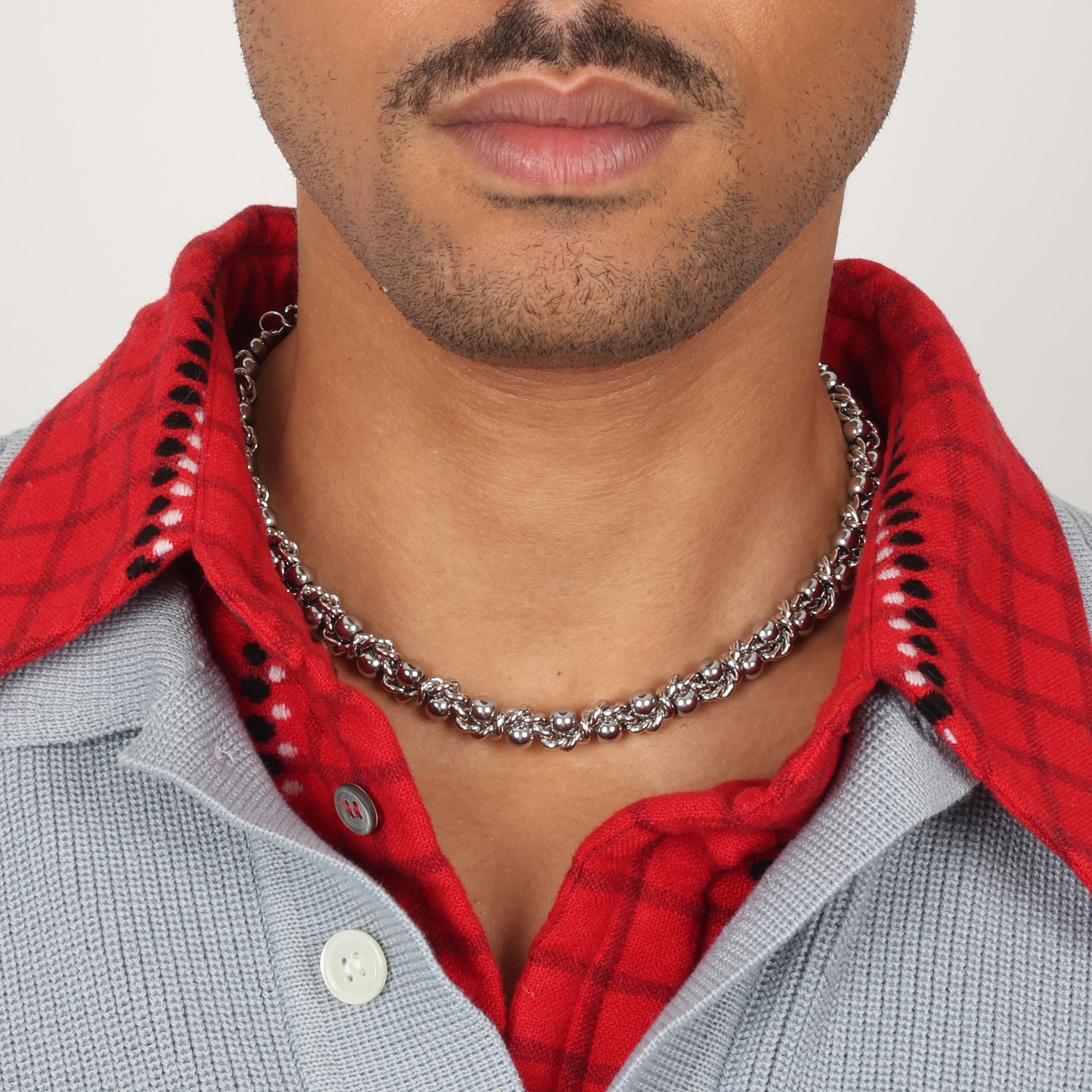 NECKLACE LE BÉBÉ SERPENT SILVERED
