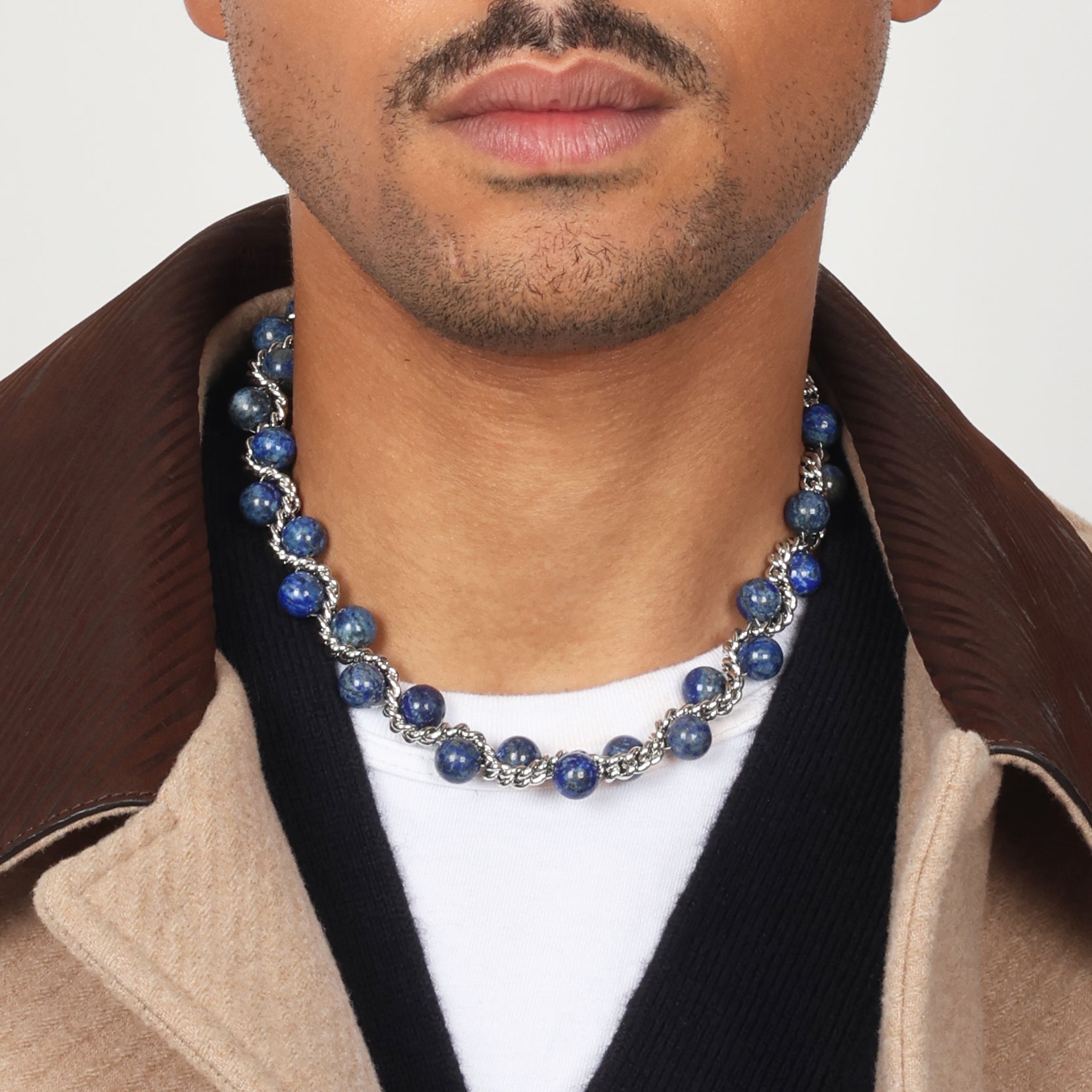 NECKLACE LE SERPENT LAPIS LAZULI