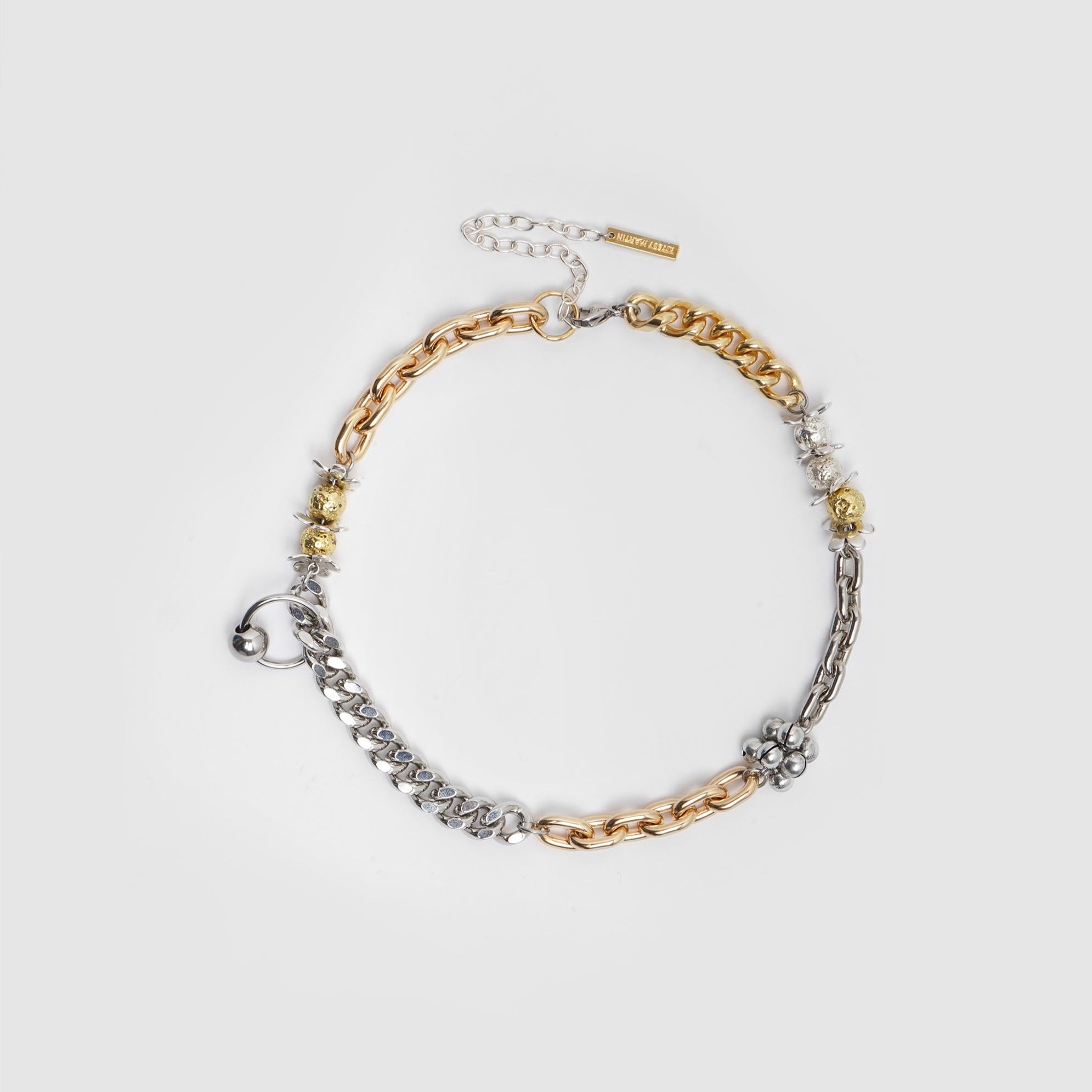 NECKLACE LE PLUTON GOLDEN/SILVERED