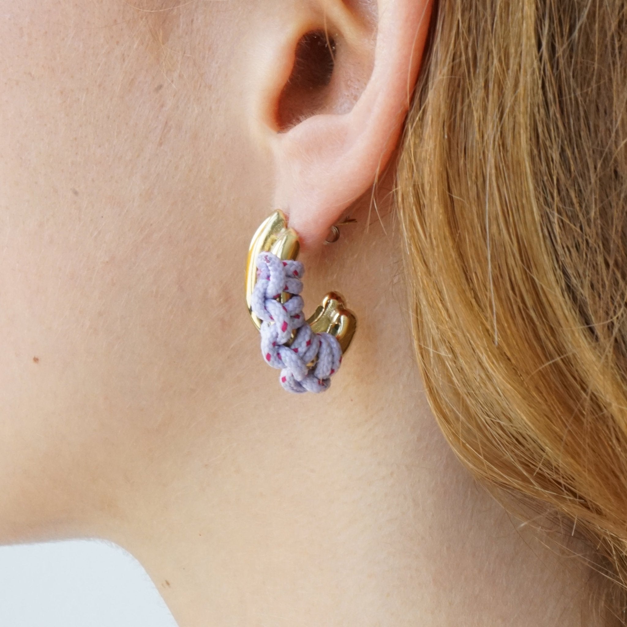 KITESY MARTIN STUDIOEarringREAWAKENED EARRINGS LA DIDI GOLDEN/LILAC