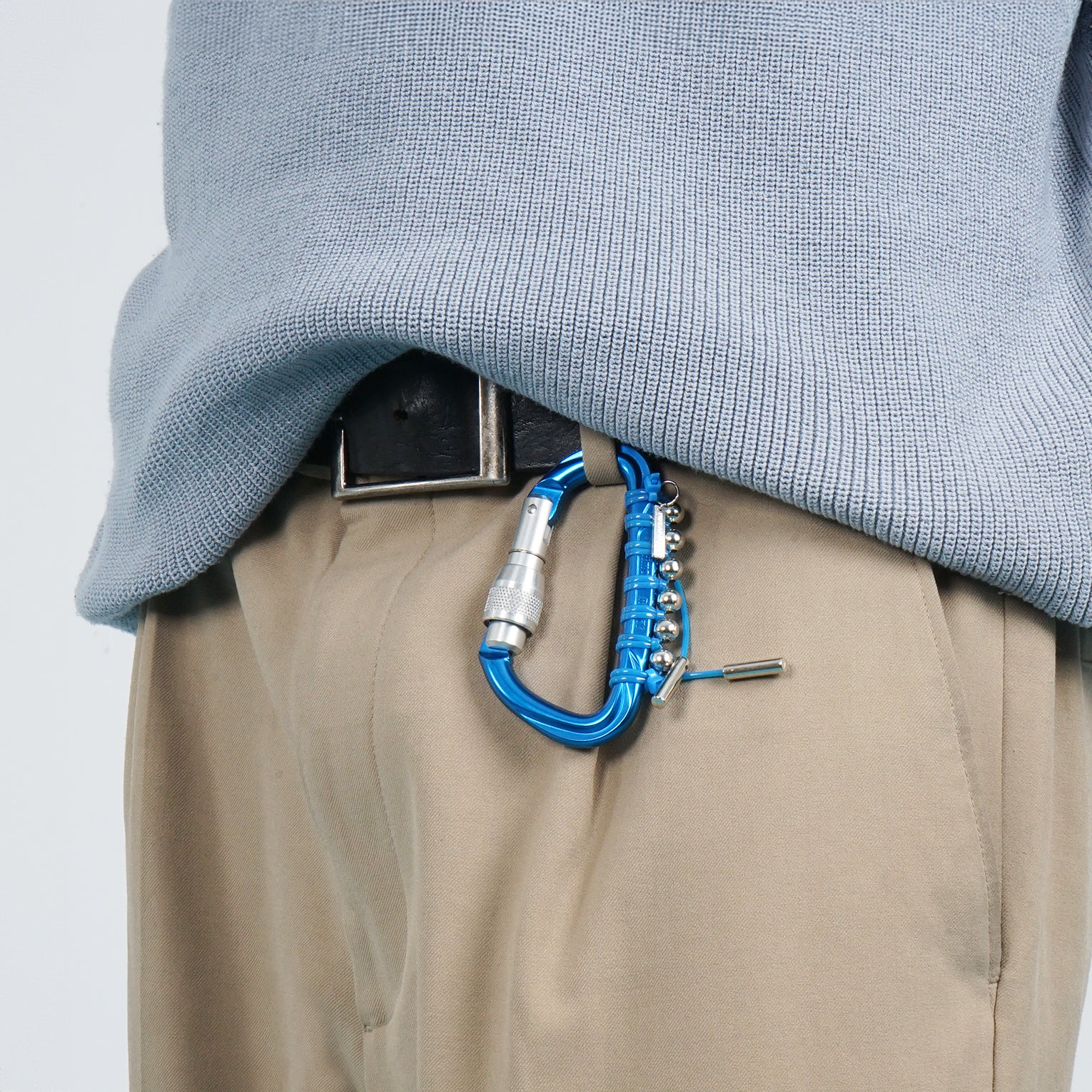 REAWAKENED CARABINER LE KIVA SILVERED/BLUE