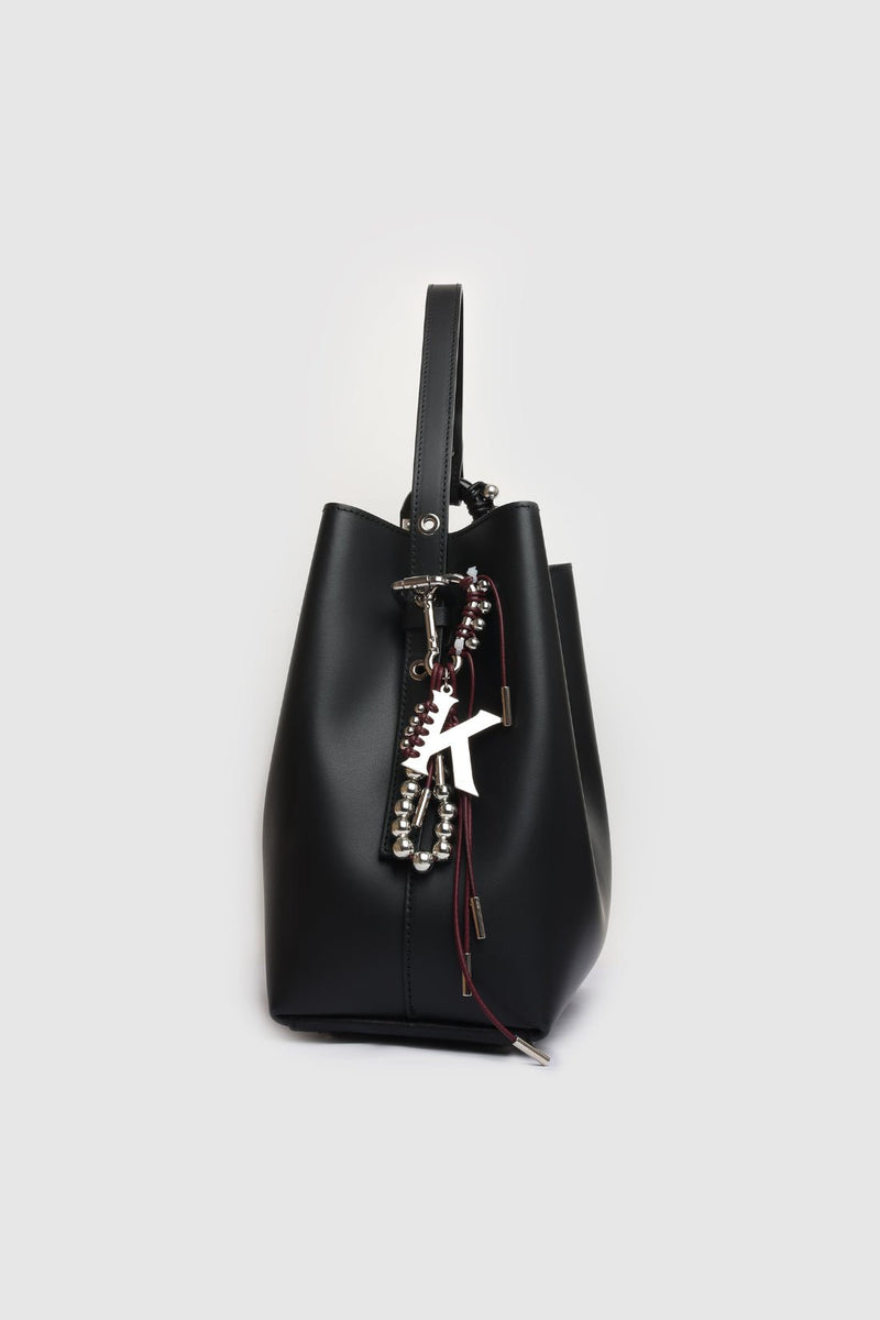 BAG CHARMS LE MONOGRAMME SILVERED/BURGUNDY - image secondaire