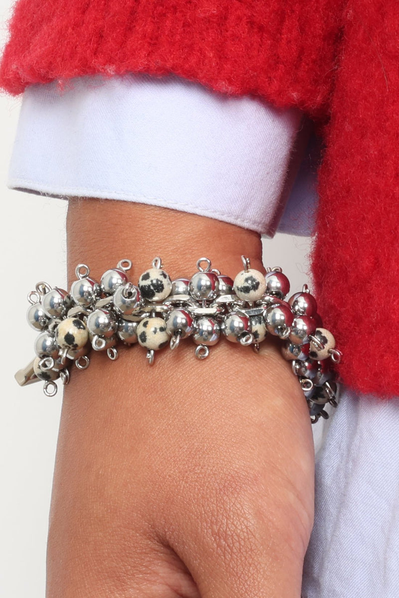 BRACELET LE BÉBÉ BOUQUET STRASS - image secondaire