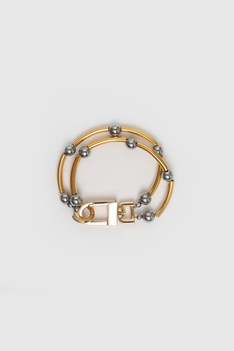 BRACELET LE MACARONI GOLDEN