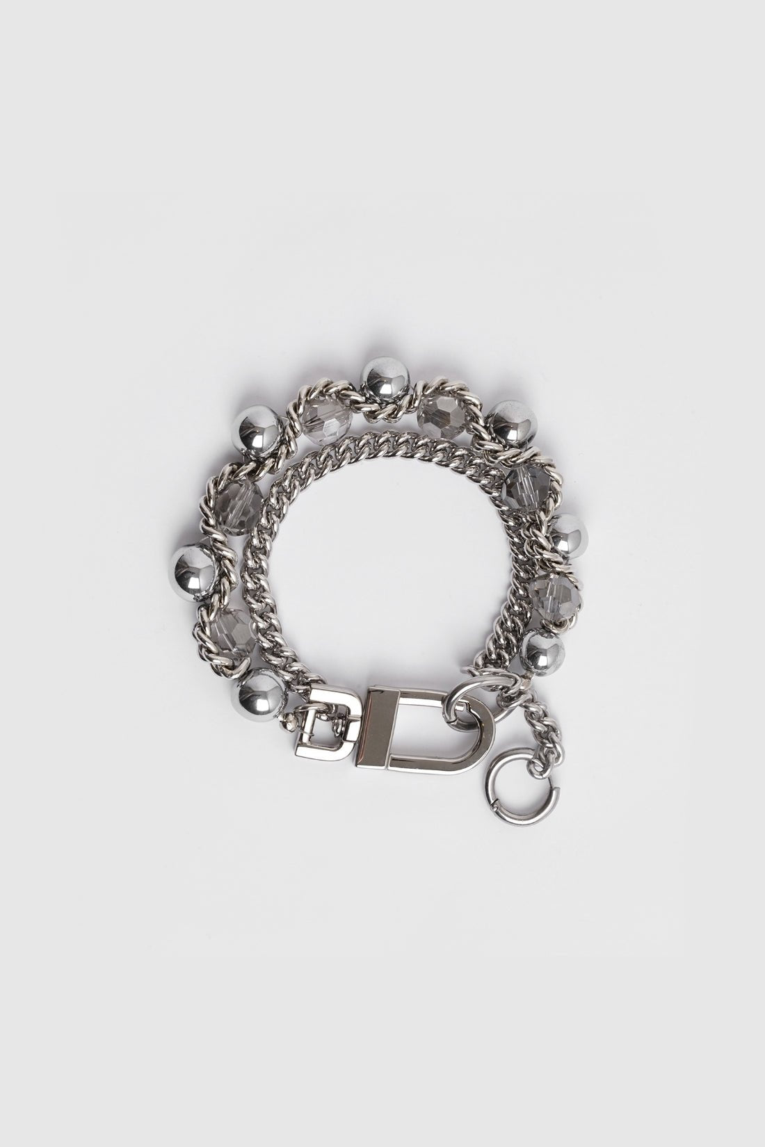 KITESY MARTIN STUDIOBraceletBRACELET LE SERPENT SILVERED/CRYSTAL