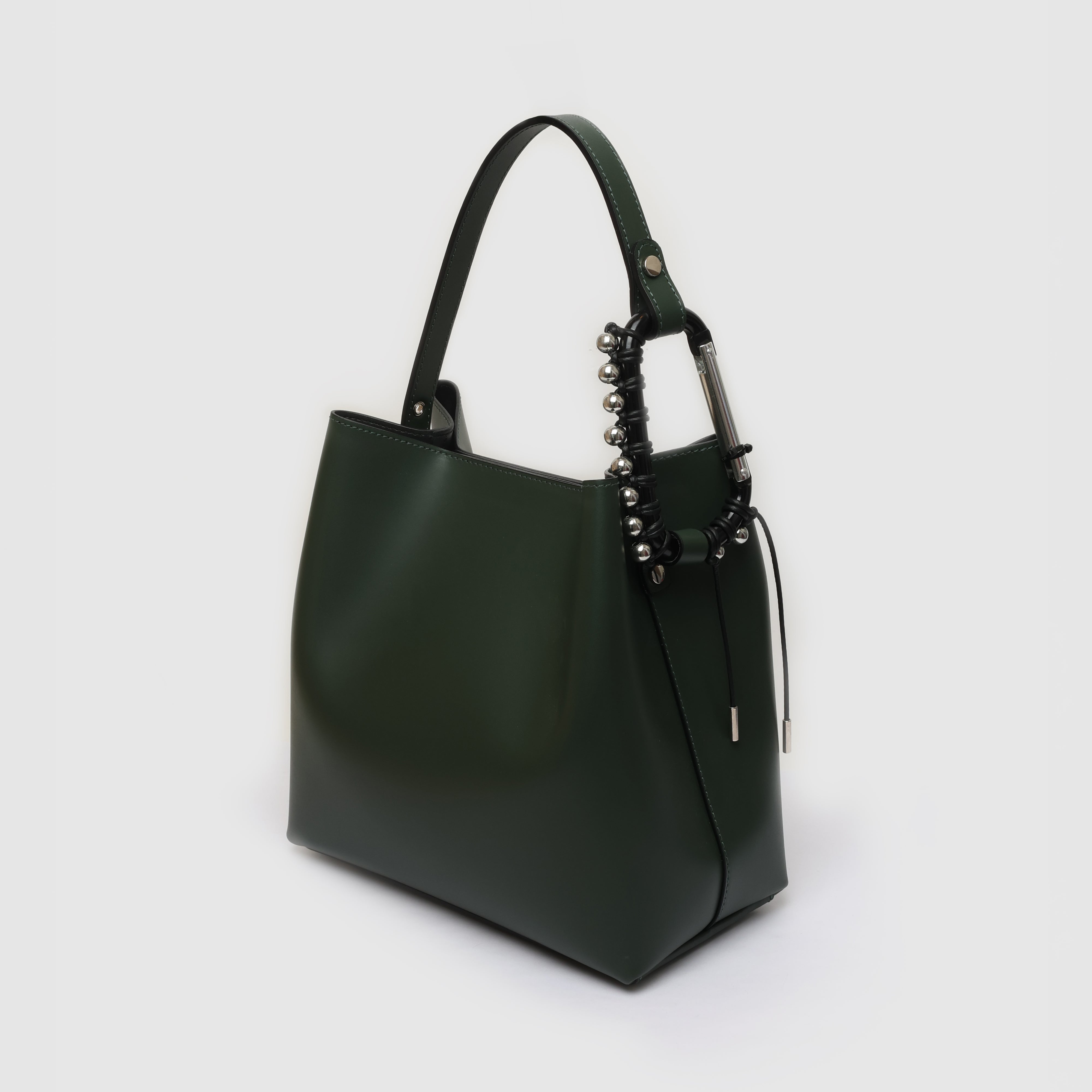 HANDBAG LE SAC SEAU GREEN