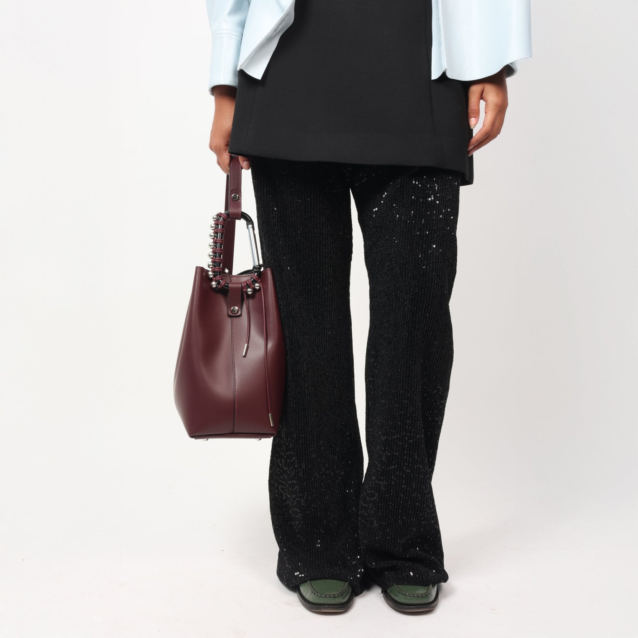 KITESY MARTIN STUDIOHANDBAGHANDBAG LE SAC SEAU BURGUNDY