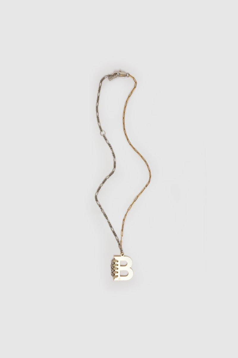 NECKLACE LE MONOGRAMME GOLDEN/CREAM