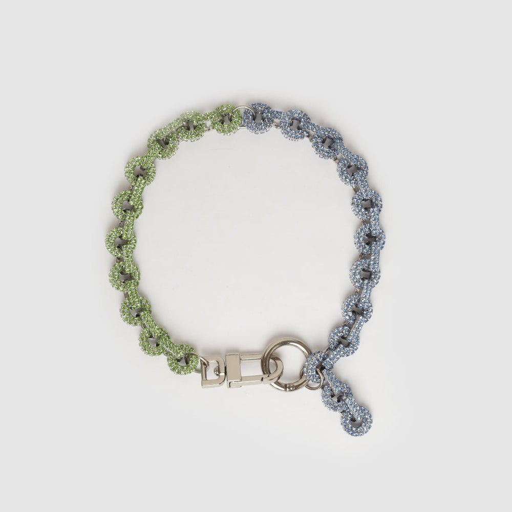 COLLIER LE DANI BLEU/VERT
