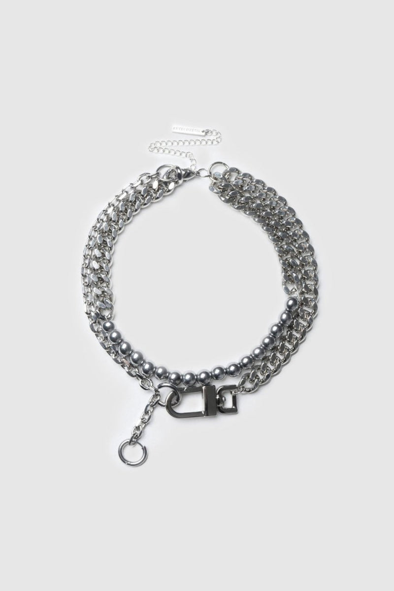 NECKLACE LE BALANCE SILVERED