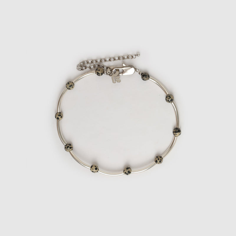 NECKLACE LE MACARONI JASPER