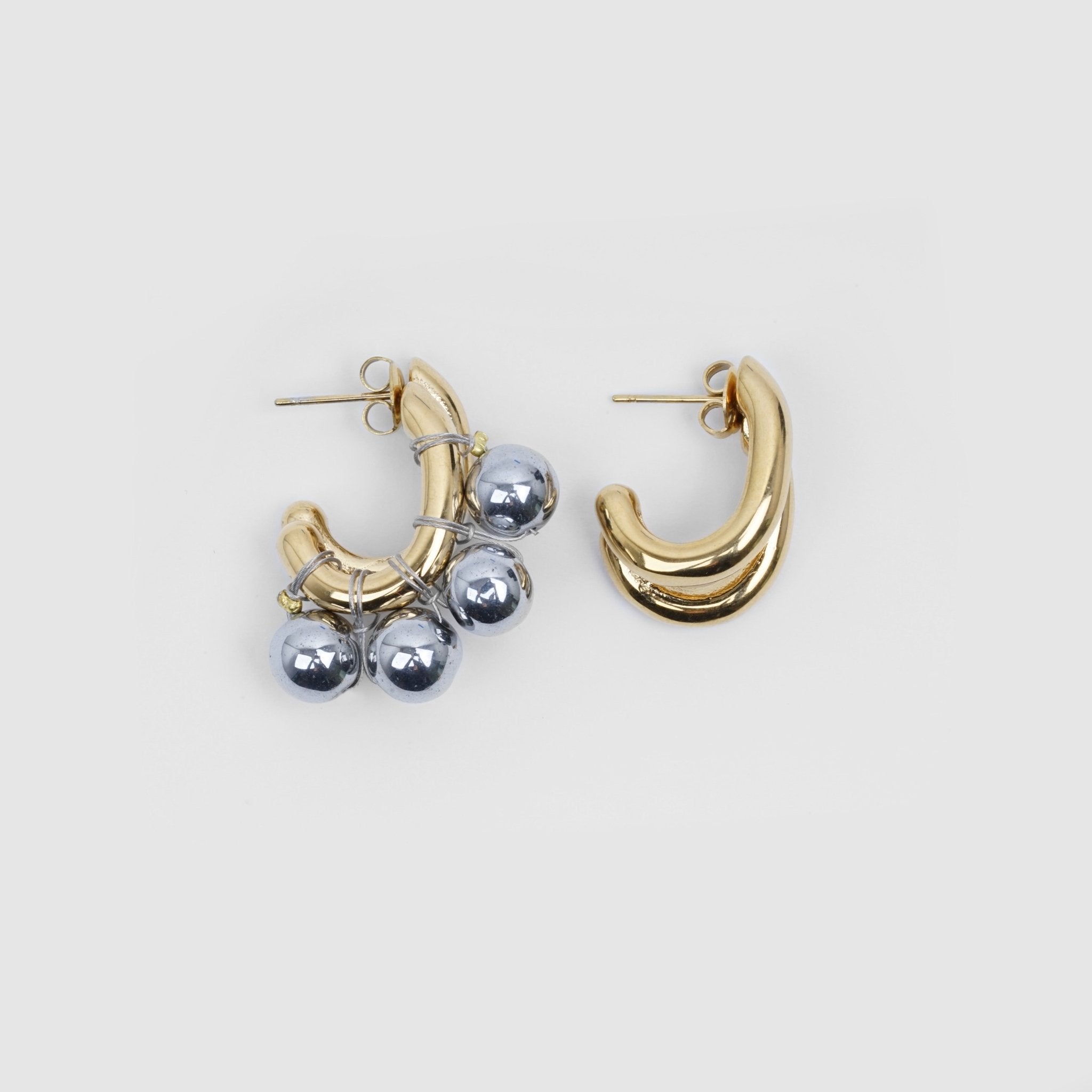 KITESY MARTIN STUDIOEarringEARRINGS LA CHRIS GOLDEN/SILVERED