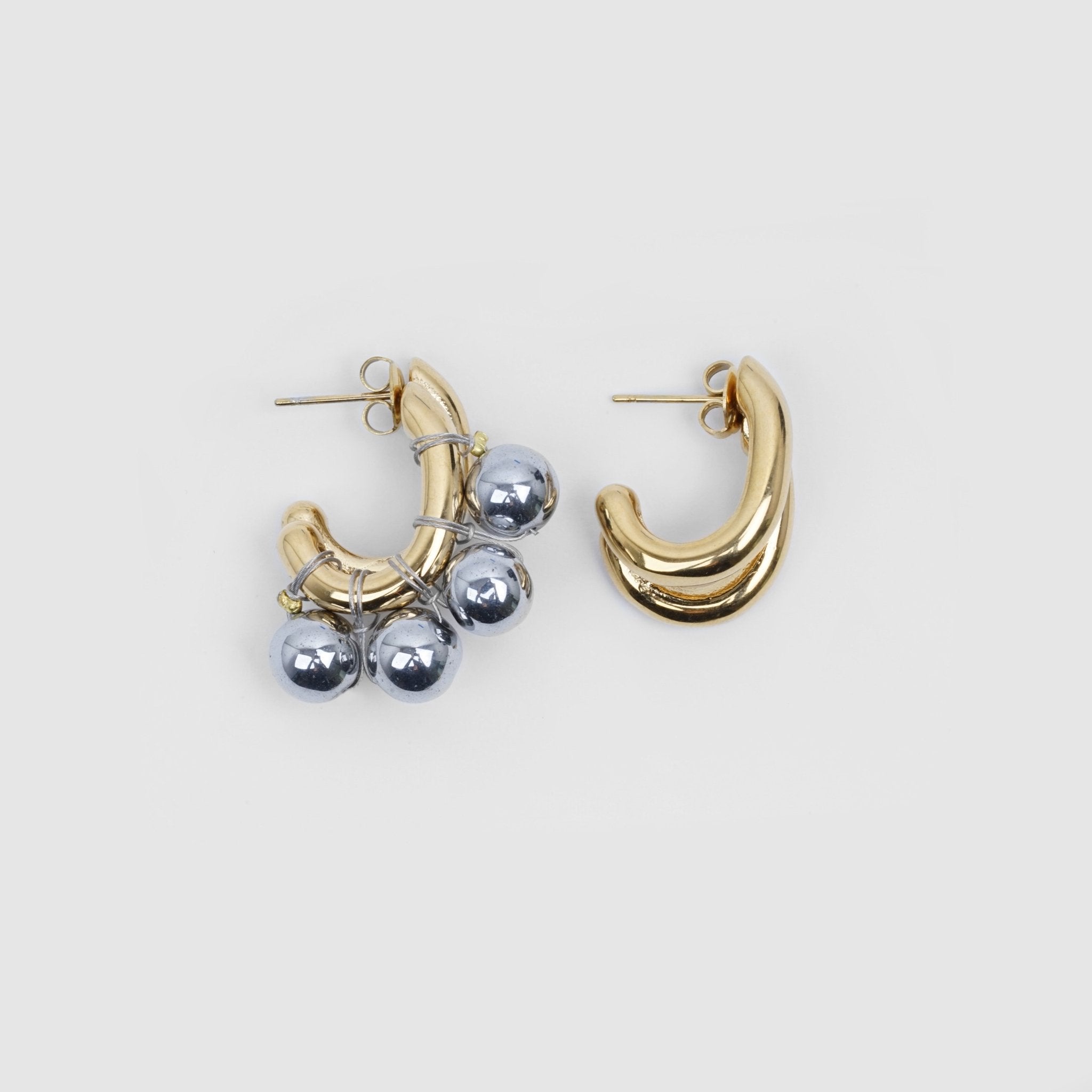 KITESY MARTIN STUDIOEarringEARRINGS LA CHRIS GOLDEN/SILVERED