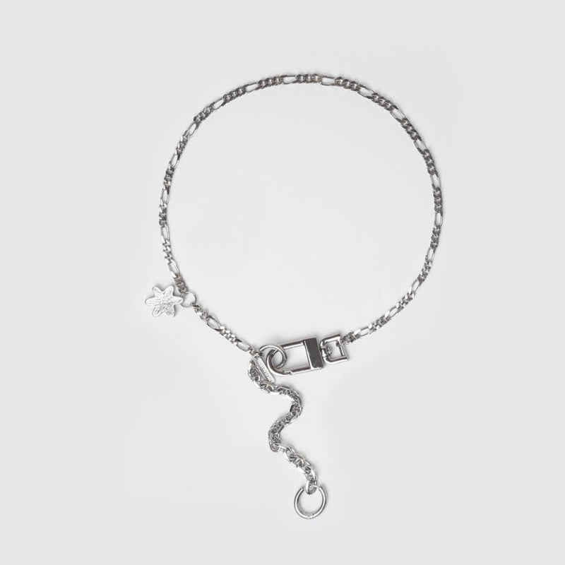 NECKLACE LE STAR SILVERED